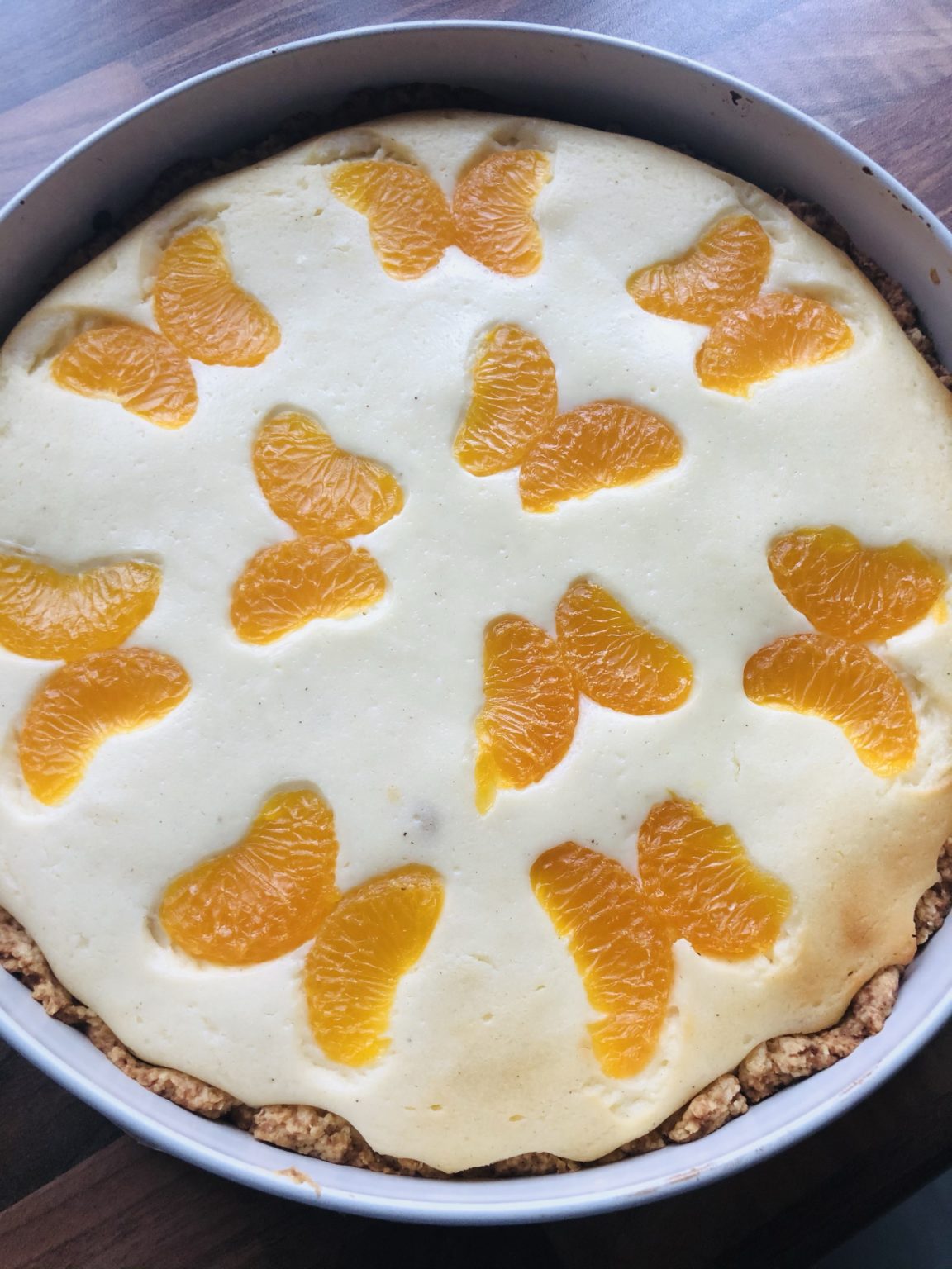 Mandarinen Käsekuchen | Kittys Blog